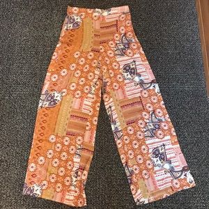 Bohemian Flowy Pants